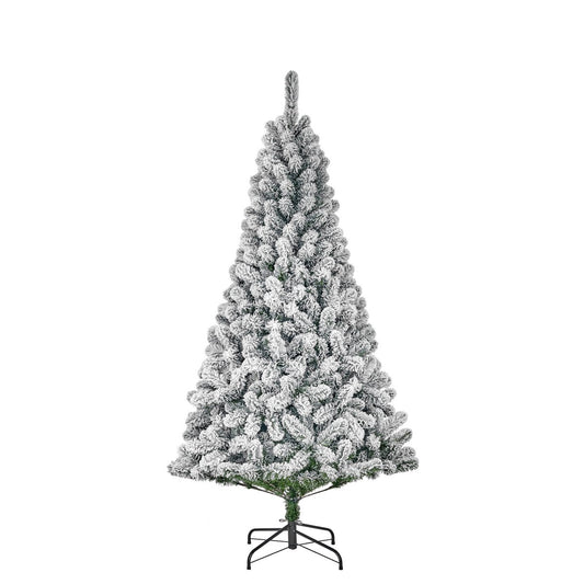 Sapin de Noël Artificiel Millington - H230 x Ø127 cm - Vert Givré