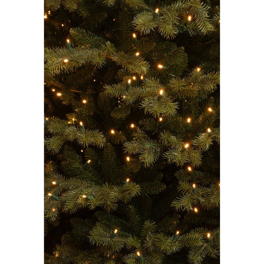 Sapin de Noël Artificiel Clive avec éclairage LED - H185 x Ø130 cm - Vert