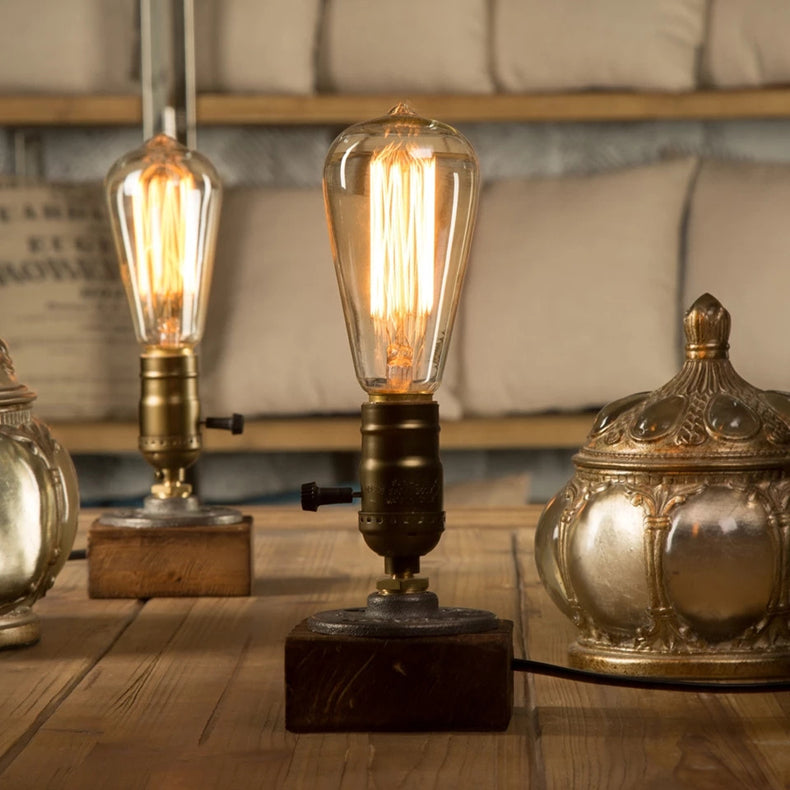 lampe de chevet ampoule vintage