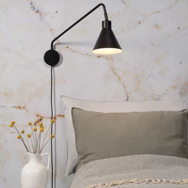 Lampe de chevet murale
