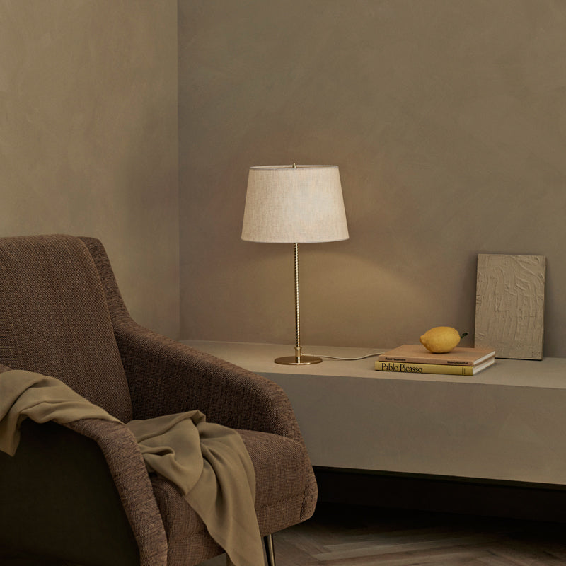 Lampe de chevet en toile