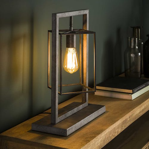 Lampe de Chevet Industrielle