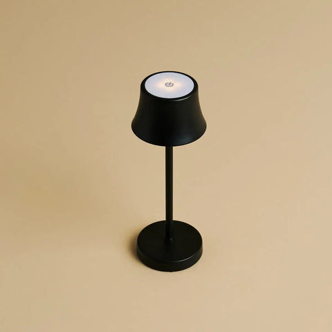 Combi Set Professional - 4 x de Pijp Mini Midnight Black Rechargeable Table Lampes et 1 X Amstel Wireless Station Wireles