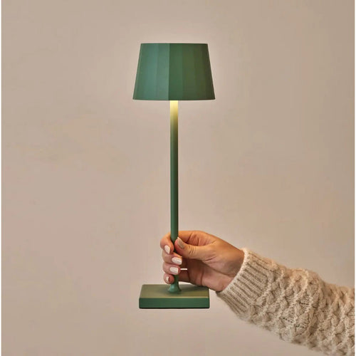 Combi Set Professional - 4 X Wouter Sage Green Rechargeable Table Lampes et 1 X Amstel Wireless Station Wireless avec...