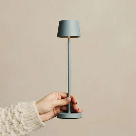 Vondel Mini Mouse Grey Grey Rechargeable et Lampe sans fil Perfectionne pour l'industrie hôtelière - rechargeable sans fil via la station de charge