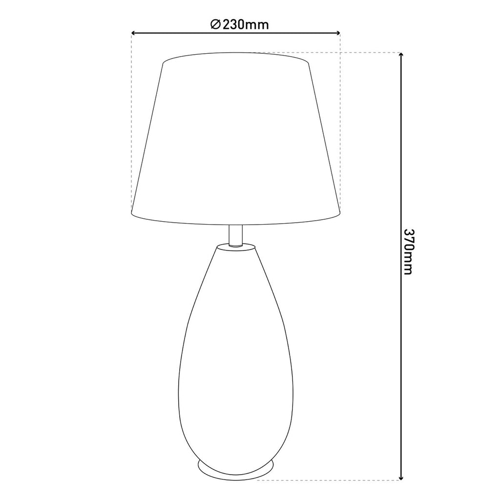 Lampe de table en céramique  "Céramique Simly"