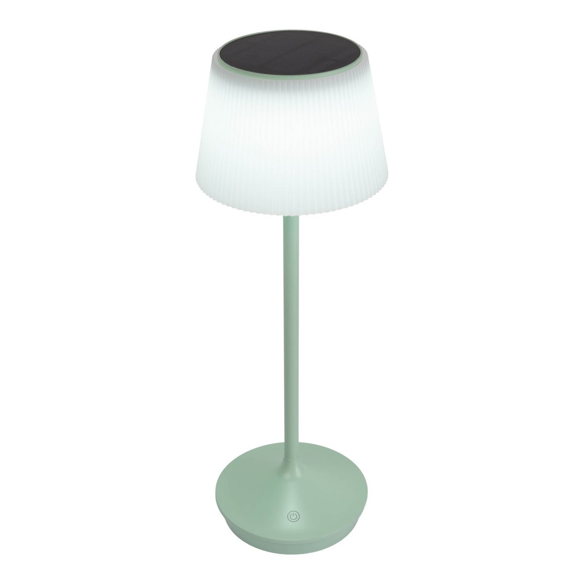 Lampe de batterie solaire "Emmi"  - Menthe et blanc