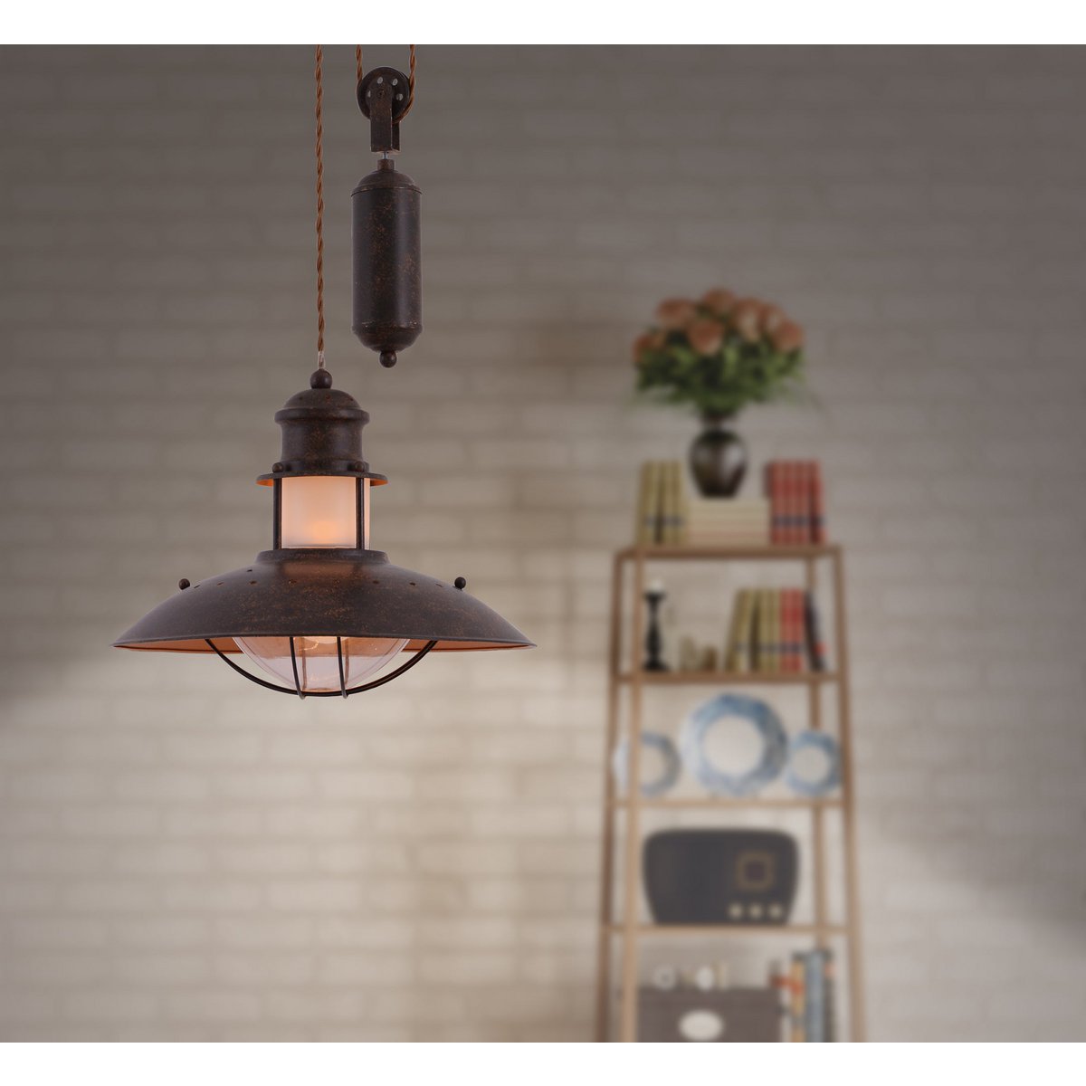 Suspension lumineuse "Cottage"