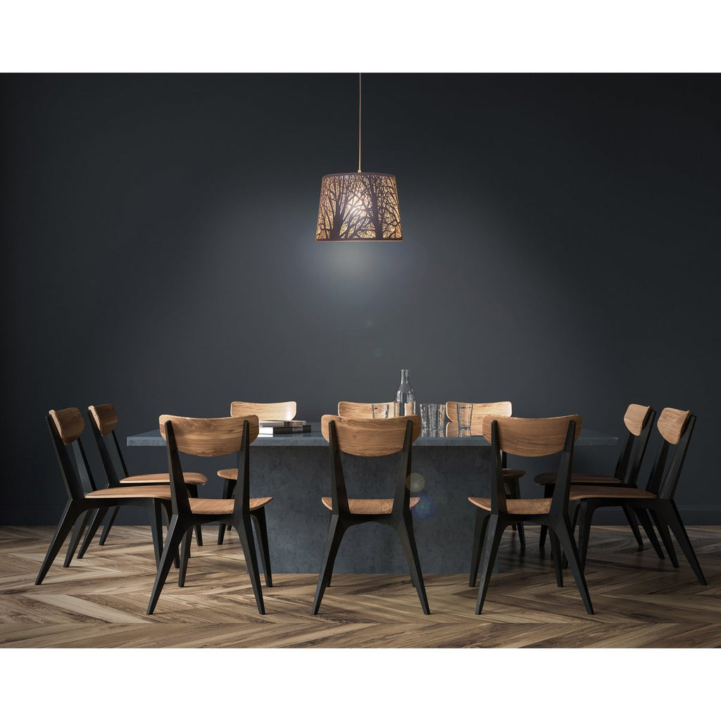 Suspension "White Wood" décor de branches