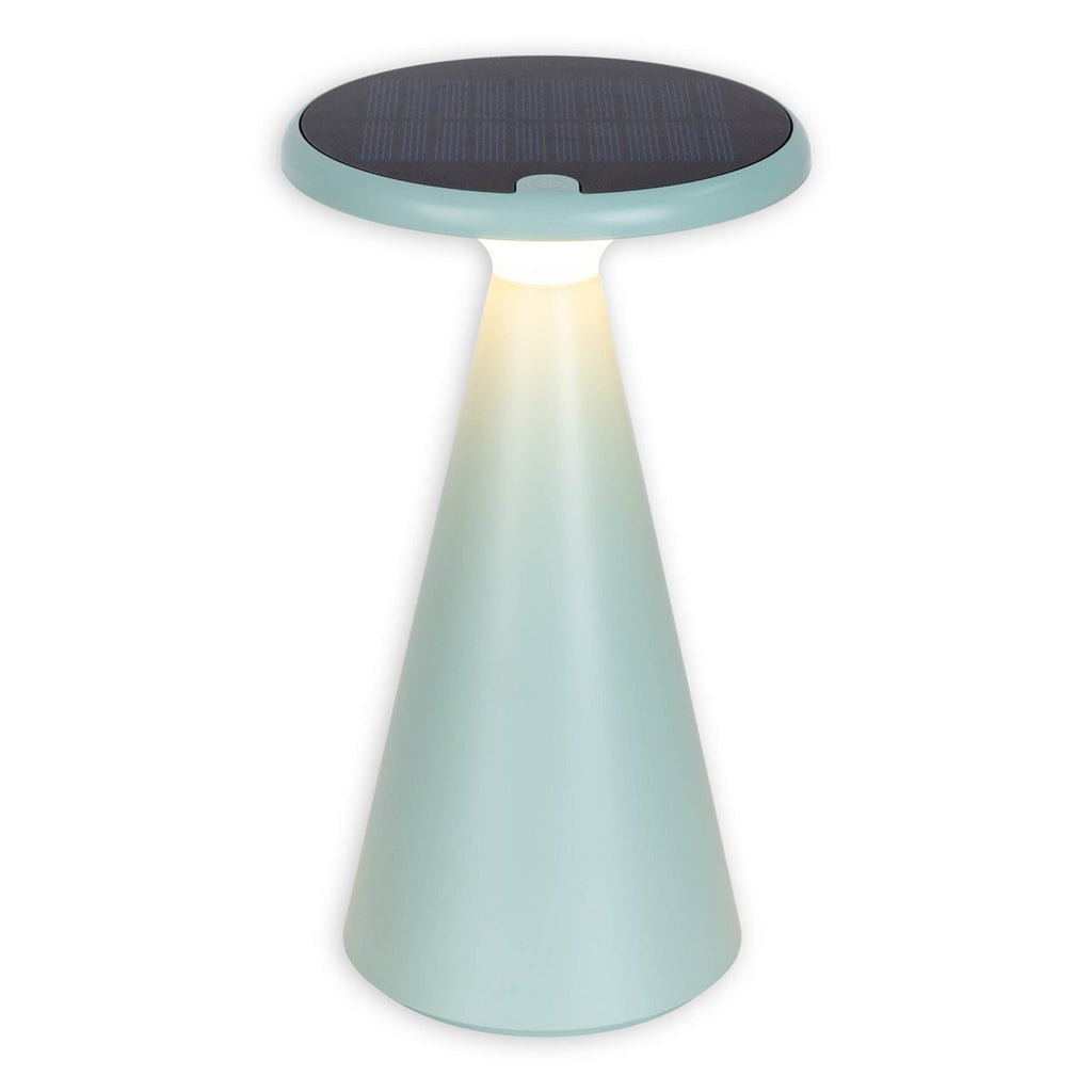 Lampe de table de batterie solaire légère PALU - Vert pour Extérieur et Intérieur