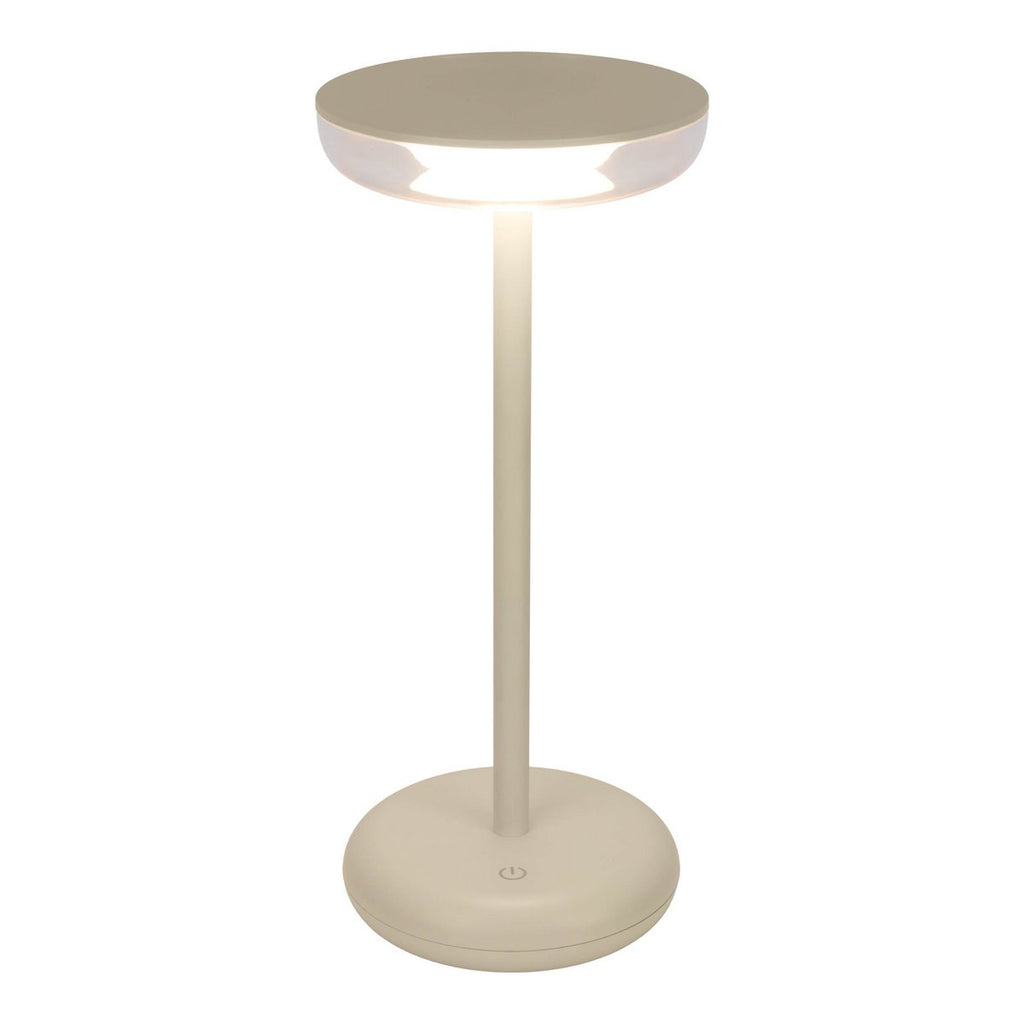 Lampe de table à batterie « PASI » - Beige