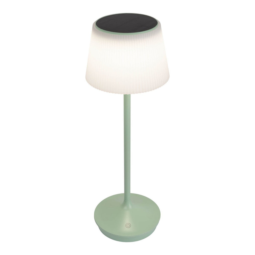 Lampe de batterie solaire "Emmi"  - Menthe et blanc