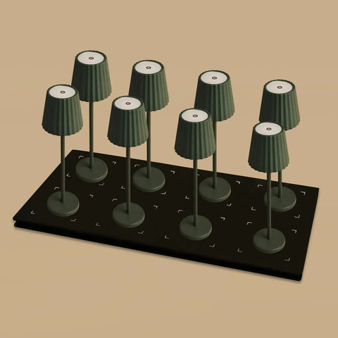 Station centrale de charge sans fil professionnel avec 8 port de charge - Facile et fonctionnel avec Q1-Technology