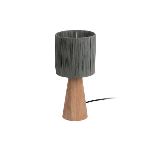 Lampe de table cône transparent