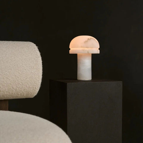 Lampe élégante en albâtre Leonardo – Un éclairage élégant pour votre maison