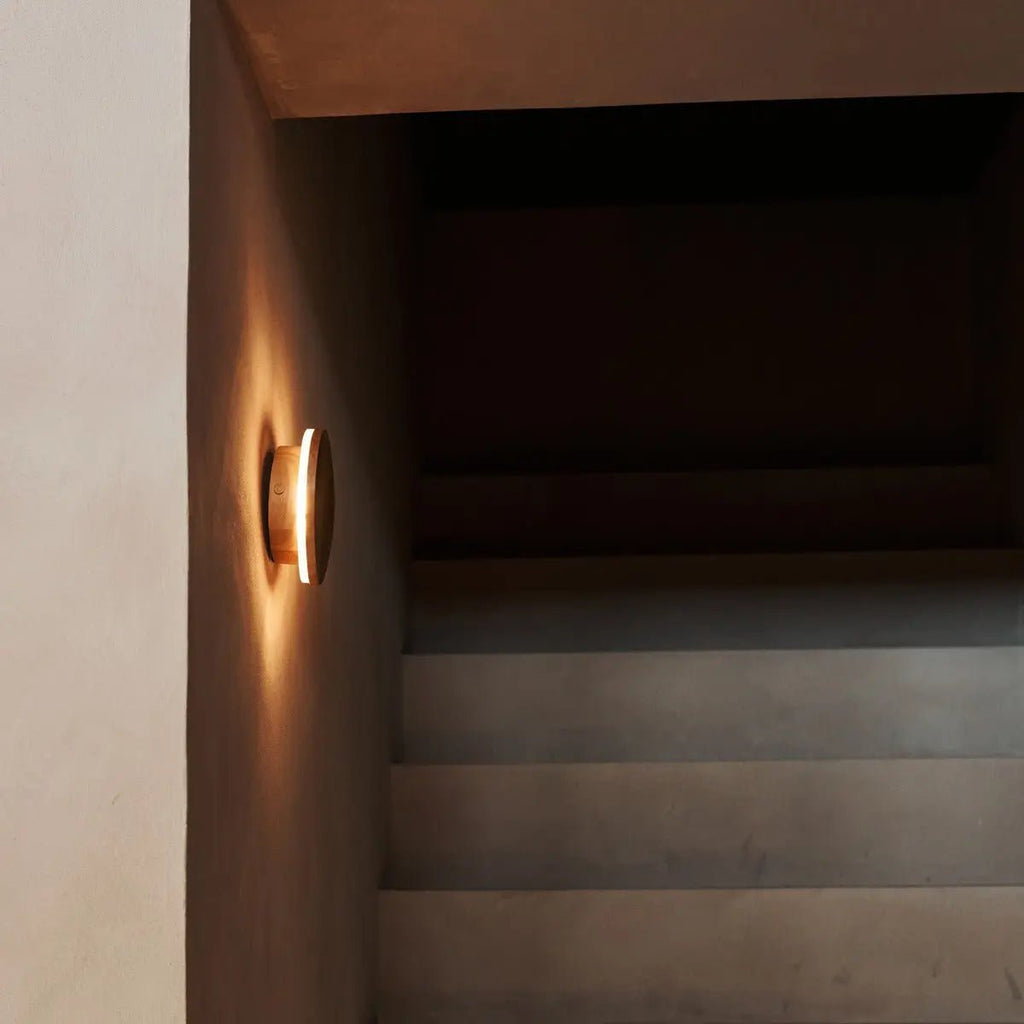 Lou Brown Light Wall sans fil - Contrôle tactile rechargeable et dimmable - Lumière chaude de 2700k