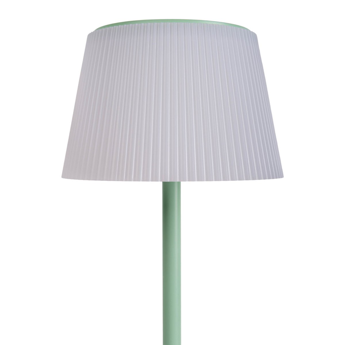 Lampe de batterie solaire "Emmi"  - Menthe et blanc