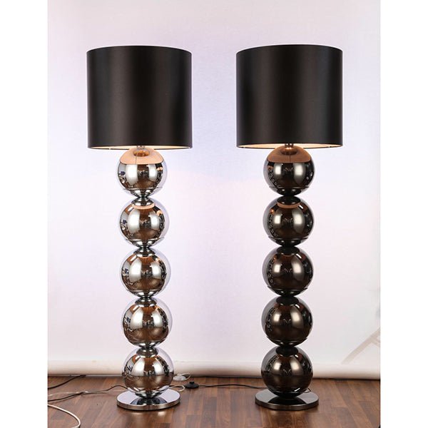 Lampe sur Pied Ampoule XL - Chrome.