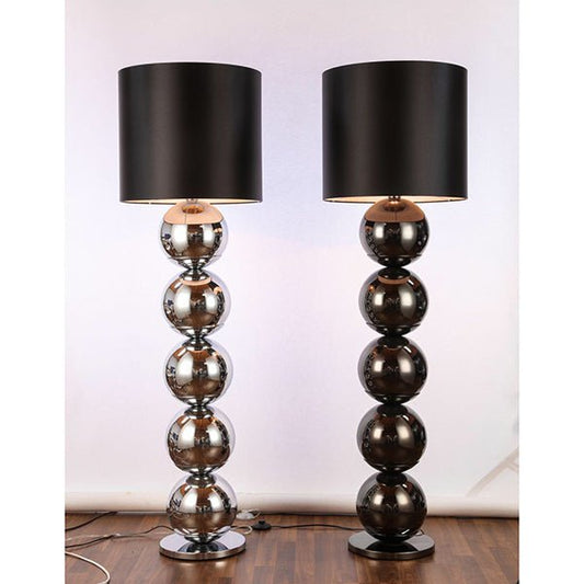 Lampe sur Pied Ampoule XL - Chrome.