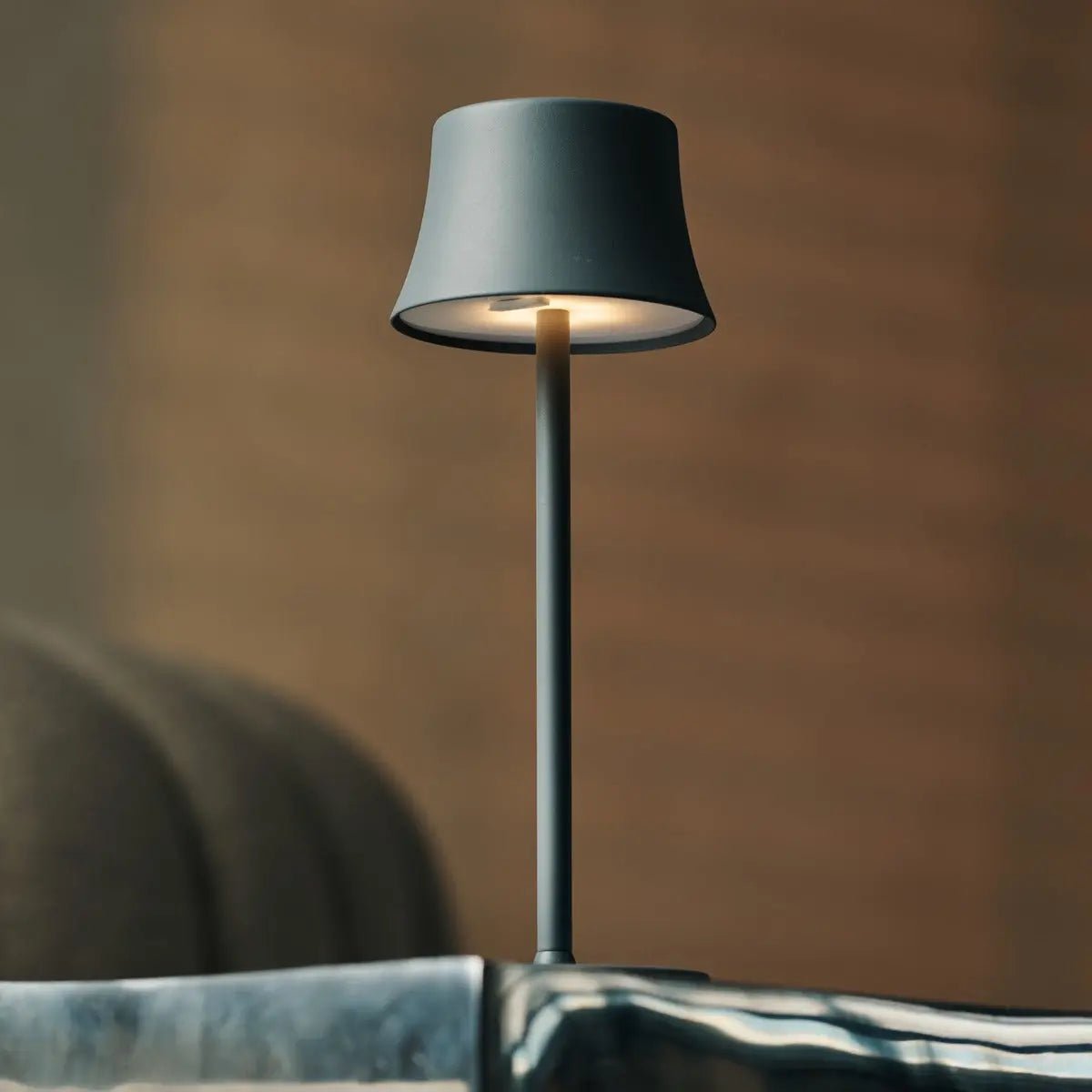 4× de Pijp Mini Souris Gris — Pack lampes rechargeables hôtel Tavellio