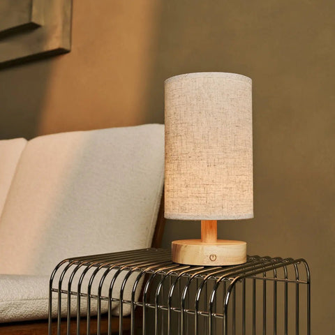 Ben Brown Blowen Brown Dark Brown Lampe - rechargeable, dimmable, USB-C à alimentation