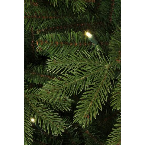 Sapin de Noël Artificiel Brampton avec Éclairage LED - H185 x Ø127 cm - Vert