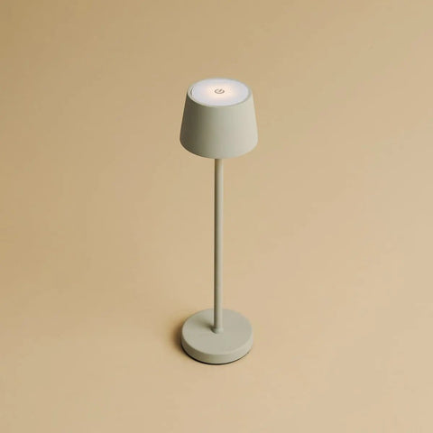Combi set professionnel - 4 X Vondel Mini Shadow Grey Grey Rechargeable Table Lampes et 1 X Amstel Wireless Station Wireles