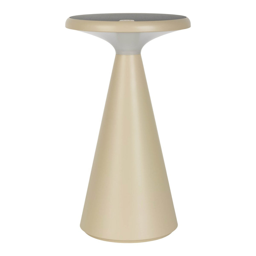 Lampe de table de batterie solaire Palu - Beige  pour Extérieur et Intérieur