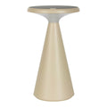 Lampe de table de batterie solaire Palu - Beige  pour Extérieur et Intérieur