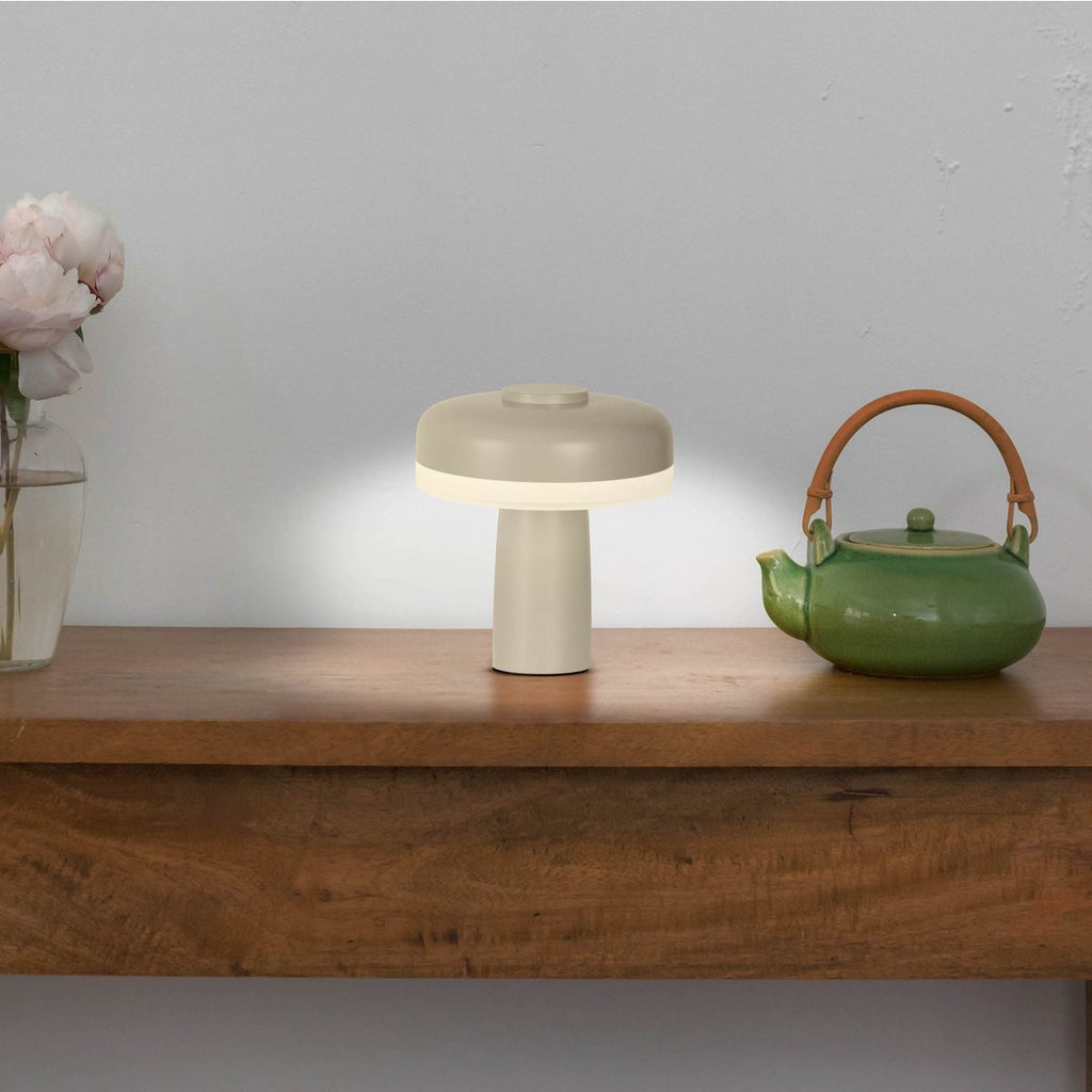 Lampe de table sans fil PILU - Beige