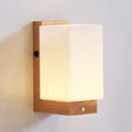 Bowie Light Brown Lampe murale en bois rechargeable - Éclairage sans fil, dimmable et élégant