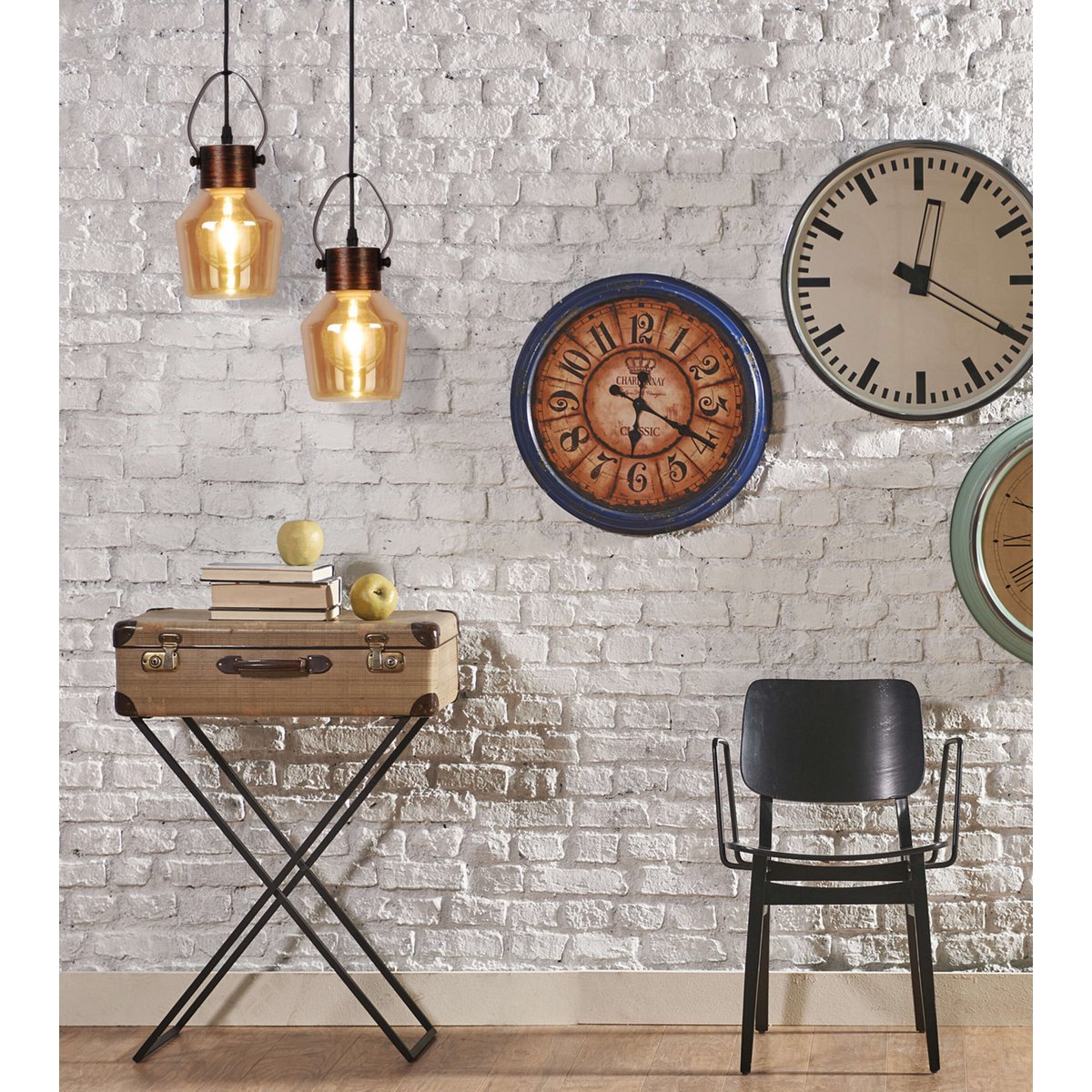 Suspension en verre "Alex"