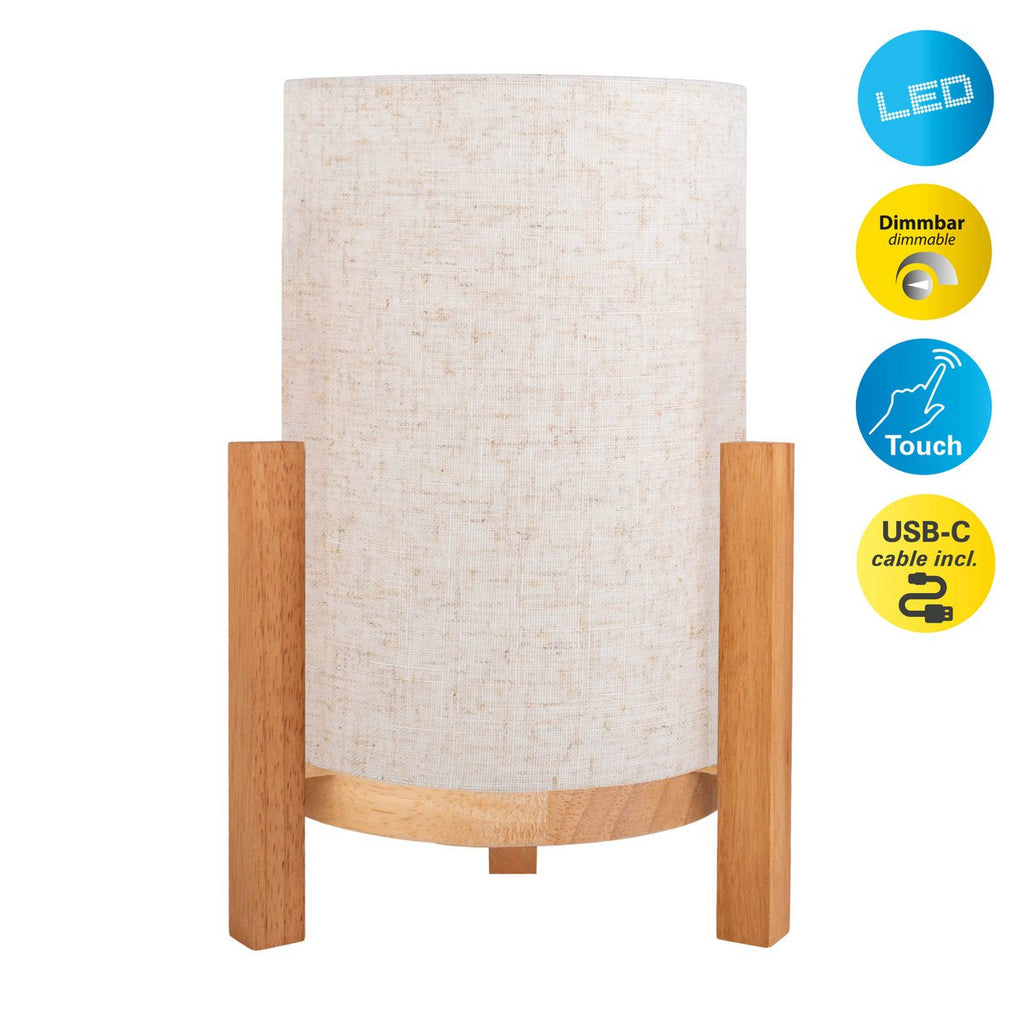 Lampe à batterie « Matilda » avec LED intégrée