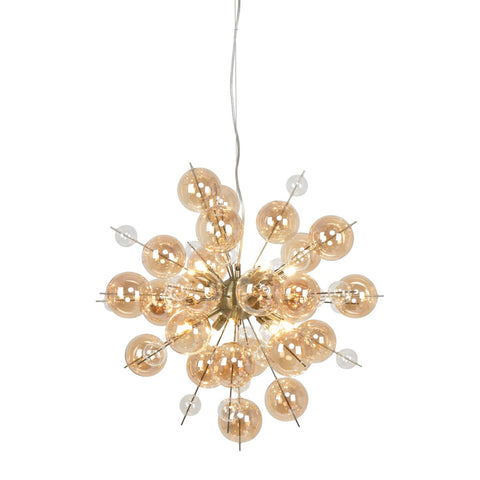 Luminaire explosion Ambre