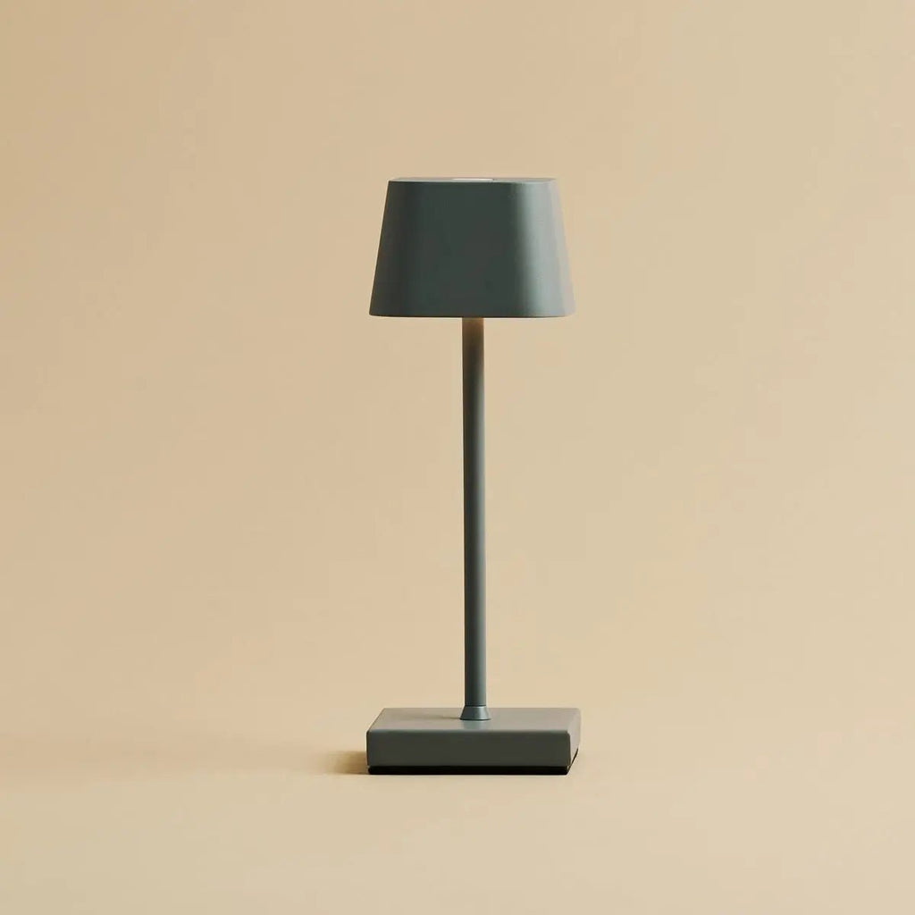 Sarphati Mini Mouse Grey Cordsless Table Lamp Perfection pour l'industrie hôtelière - Rechargeable sans fil via Station...