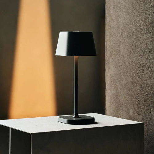 Ava Stone Grey - lampe de table rechargeable | Lampe élégante et sans fil