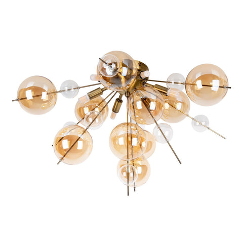 Plafonnier "Explosion" Amber