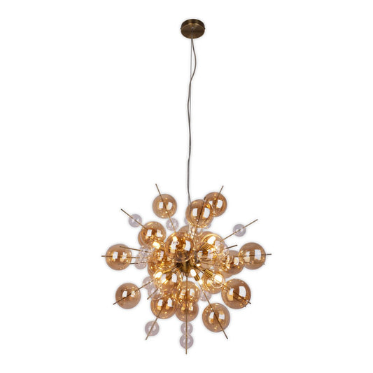 Luminaire explosion Ambre