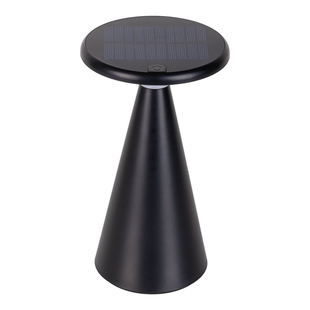 Lampe de table de batterie solaire légère PALU - Noir pour Extérieur et Intérieur