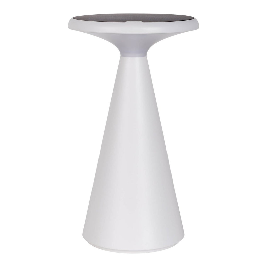 Lampe de table de batterie solaire légère PALU - Blanc pour Extérieur et Intérieur