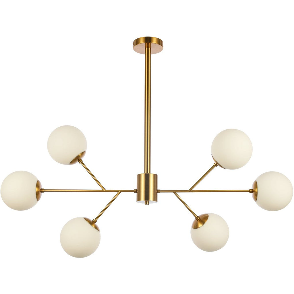 Suspension "Amy White Gold"