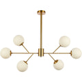 Suspension "Amy White Gold"
