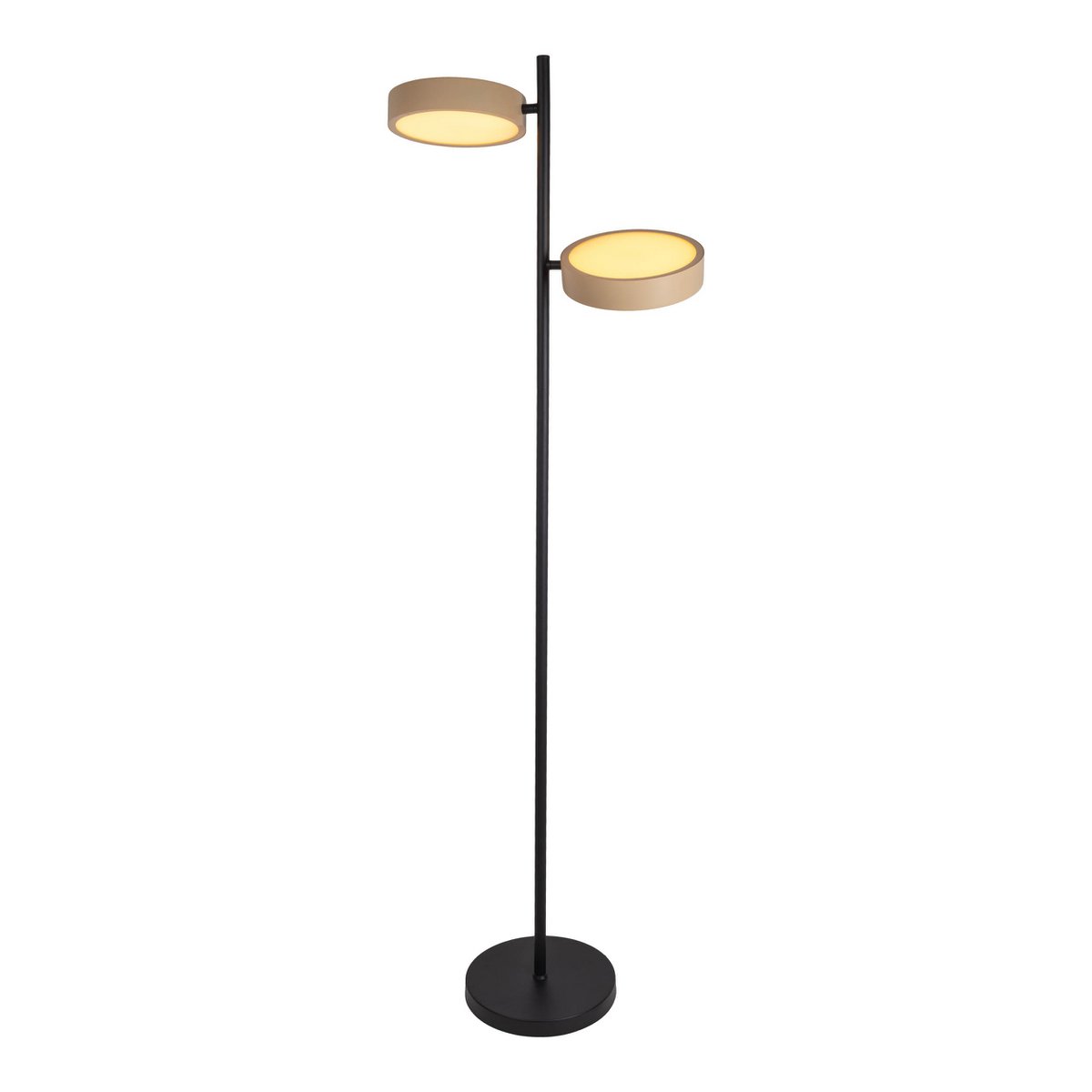 Lampadaire LED "Tessa" amande