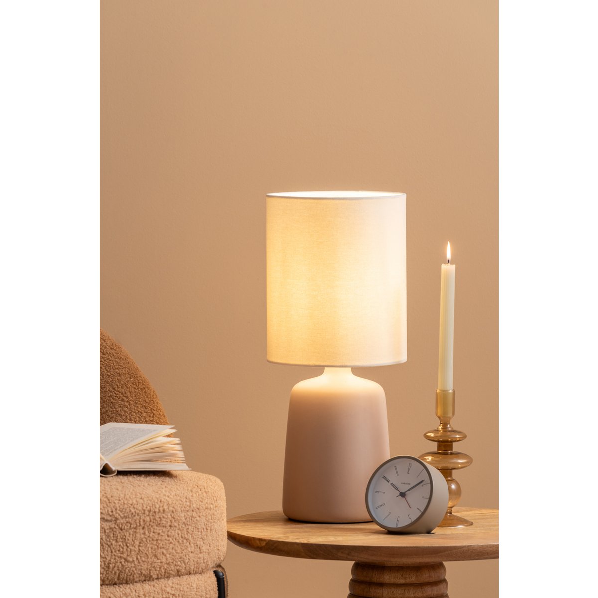 Lampe de Chevet Alma droite grande.