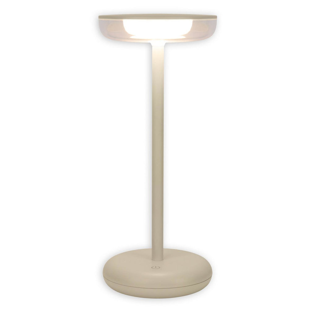 Lampe de table à batterie « PASI » - Beige