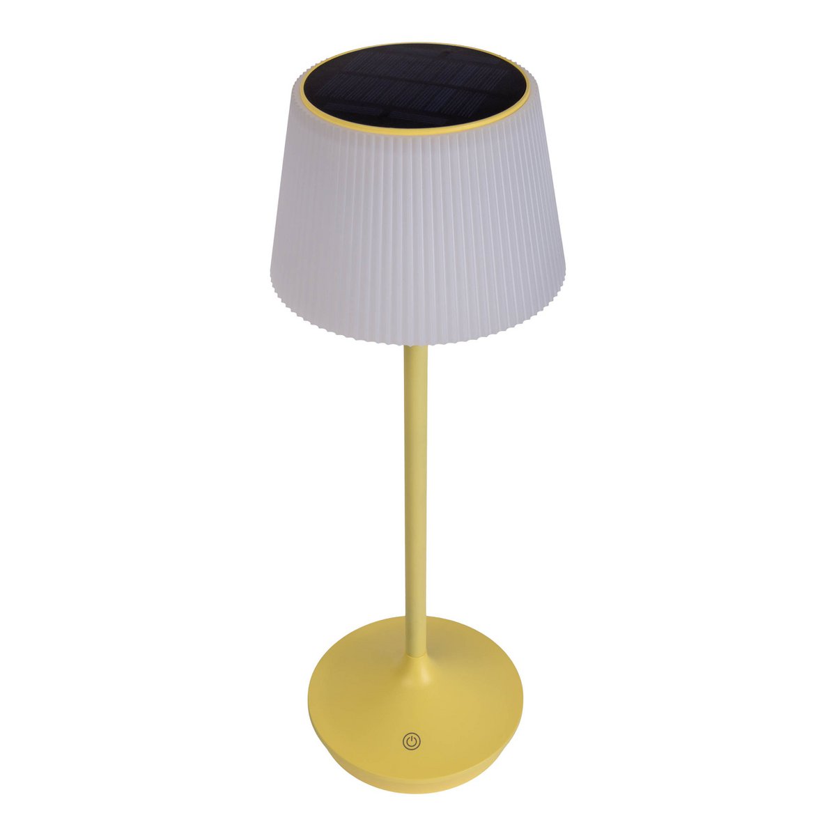Lampe de batterie solaire "Emmi" - Jaune et blanc
