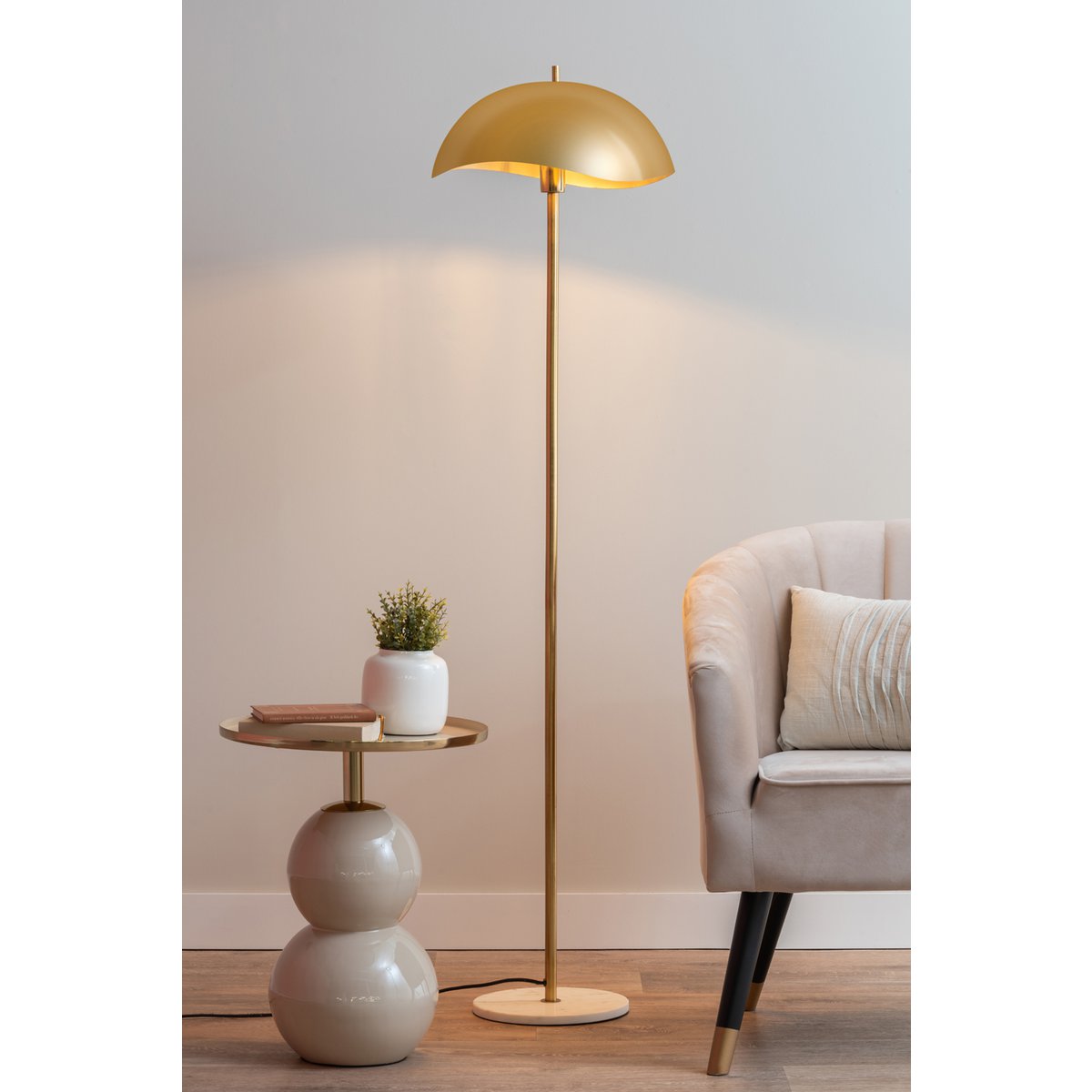 Lampadaire "Waved"