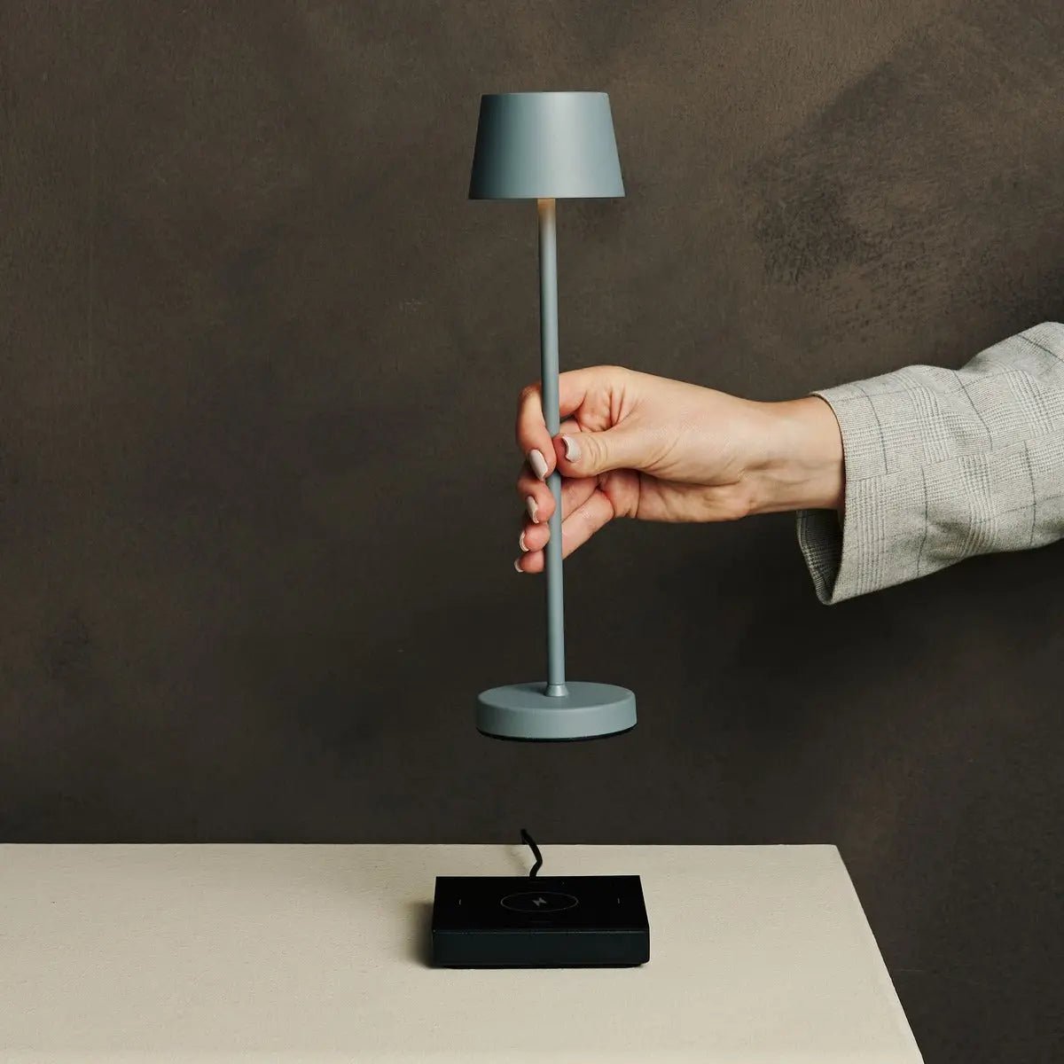 Mini Mouse Grey Grey - Vondel - Rechargeable et Lampe sans fil Perfectionne pour l'industrie hôtelière - rechargeable...