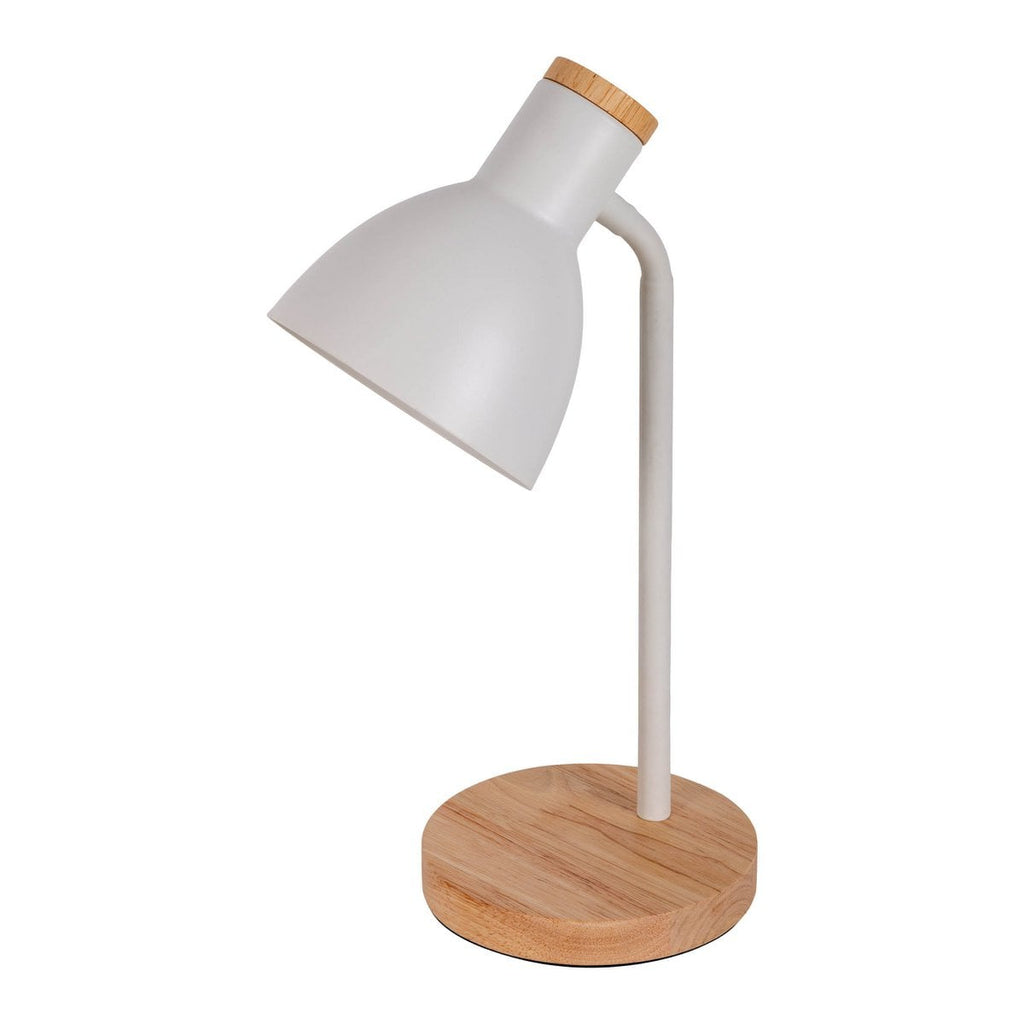 Lampe de bureau "Marie" en métal et en bois