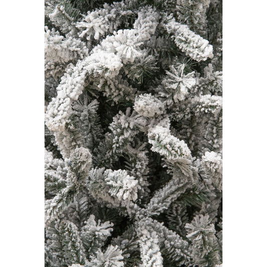 Sapin de Noël Artificiel Snowdon - H215 x Ø127 cm - Vert Givré